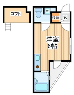 ロッシェル南台第4【3階】の間取り