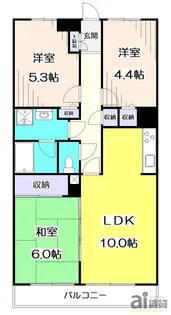 エーデルハイム【2階】の間取り
