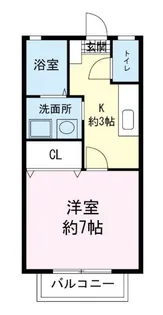 マーメゾン常盤【2階】の間取り