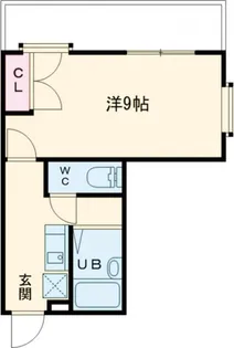 リバーサイド市川【2階】の間取り