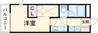 ルームサンコート【2階】の間取り