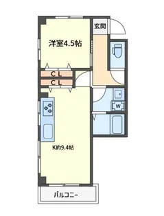 プチメゾン【2階】の間取り