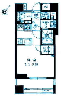 Brillia綱島idステーションフロント【2階】の間取り