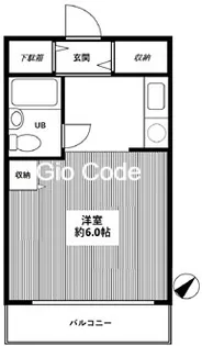 TOP西新井第二【3階】の間取り