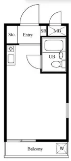トップ赤羽第2【4階】の間取り