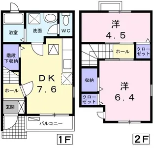 タカラピュアM【1階】の間取り