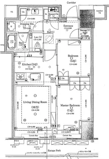 Brillia Tower 堂島【19階】の間取り