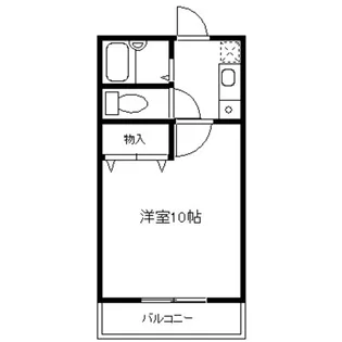 カーサYAMAMOTO【2階】の間取り