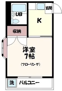 島田ビル【3階】の間取り