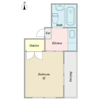 ホワイトビレッジ【2階】の間取り