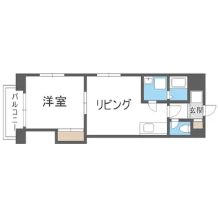 カノントヨヒラ【4階】の間取り
