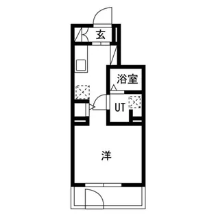 TRADIS荏原中延【1階】の間取り