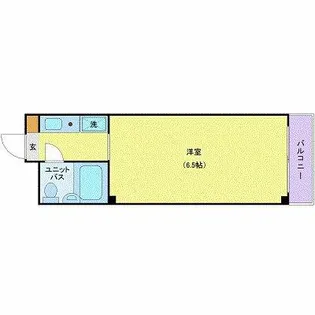 ジョイフル百合ヶ丘【4階】の間取り