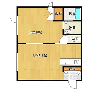 ラグジュアリースペース【2階】の間取り