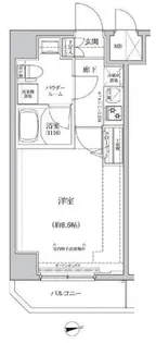 パティーナ住吉Tria【7階】の間取り