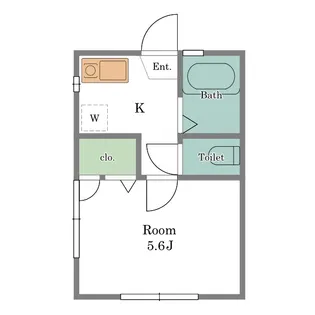 ハイネスコーダ【2階】の間取り