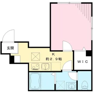 マノワール デュモ【1階】の間取り