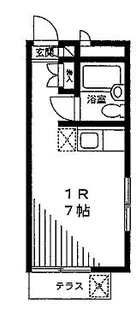 二子ハイム【1階】の間取り