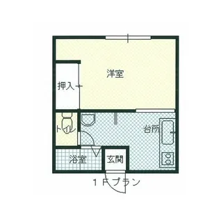 エスペラントハイツ【2階】の間取り