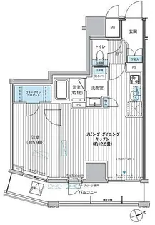 栖ーすみかー浅草蔵前【10階】の間取り