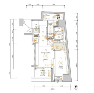SYFORME NAKANO【2階】の間取り
