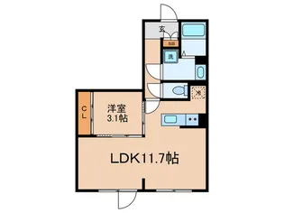 GRAN PASEO三軒茶屋【4階】の間取り