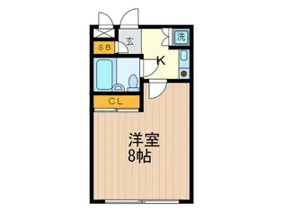 本門寺ハウス【2階】の間取り