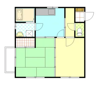 カーサM VI【1階】の間取り