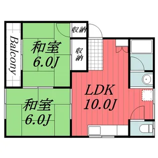 オラフ【2階】の間取り