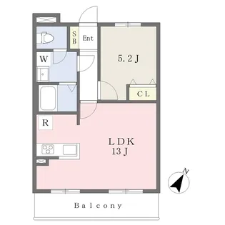 EL.SIDE10【3階】の間取り