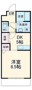 オリーブ住吉【3階】の間取り
