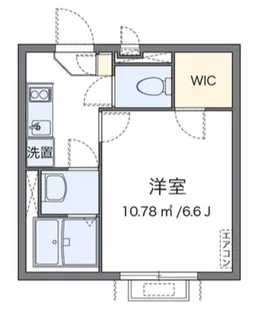 クレイノタイキョウ【3階】の間取り