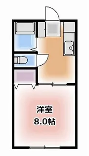 ラズベリーハウス【1階】の間取り