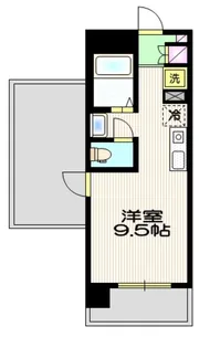 コルト蓮根【3階】の間取り