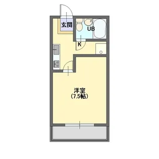 クレセント渡辺【2階】の間取り