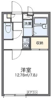 レオパレスラーナ(51948)【2階】の間取り