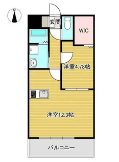 CJ津久礼【5階】の間取り