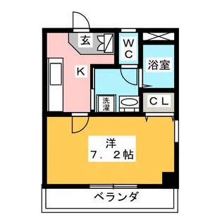 シャルムつかさ【2階】の間取り