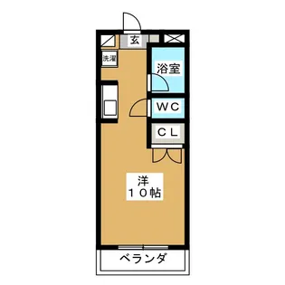 エクセル大岡【2階】の間取り