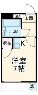 グランシャリオ飯能【5階】の間取り