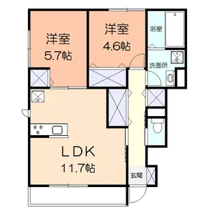 彩光館【1階】の間取り