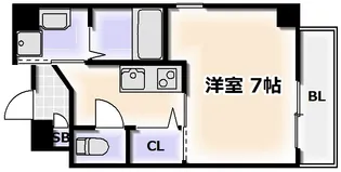 SunSun ABC【7階】の間取り