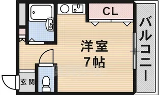 アンフィニィ橋の内3【2階】の間取り