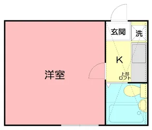 プラザ・ドゥ・グリーム【1階】の間取り