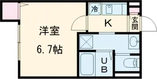 robot home 東綾瀬【2階】の間取り
