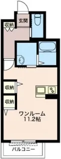 クラーレ インゼル【1階】の間取り
