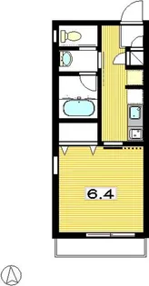 メゾンライズ【1階】の間取り