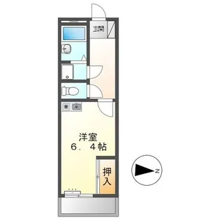 プチメゾン東小鷹野【2階】の間取り