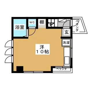サワダマンション【2階】の間取り