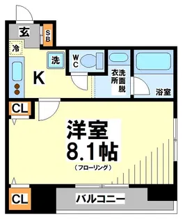 TIARA(ティアラ)【4階】の間取り